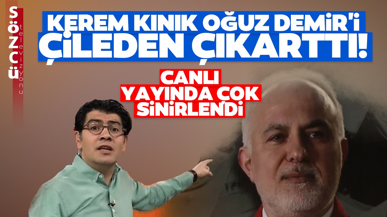 Oğuz Demir Canlı Yayında Kerem Kınık'a Ateş Püskürdü 'Bu Adam İçin Değil!'