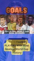 Top 10 Best Goal Scorers in FIFA World Cup