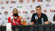 Barangay Ginebra postgame press conference after Game 3 win in 2023 PBA Governors' Cup finals