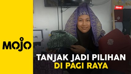 Pembuat tanjak tak menang tangan siapkan 300 tempahan