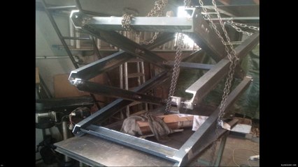 DIY Modeling and machining a double scissors elevator able to load 1 500 kg (part 1)