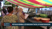 Petugas Kembali Uji Makanan Takjil di Pasar Ramadan