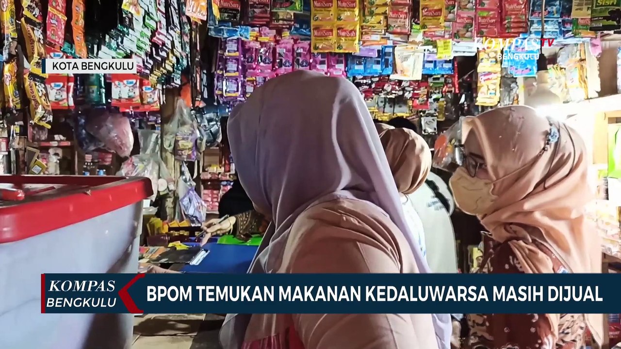 BPOM Temukan Makanan Kedaluwarsa Masih Dijual