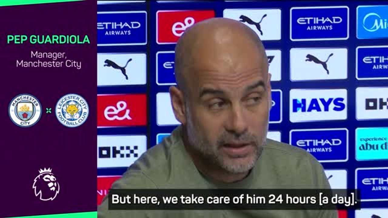 Erling Haaland gets '24-hour attention' from Man City - Guardiola