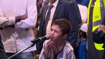 VERY EMOTIONAL_  YOUNG BOY CRIES WHILE SPEAKING TO MUFTI MENK