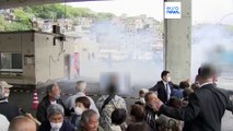 Attentato al primo ministro giapponese Kishida durante un comizio