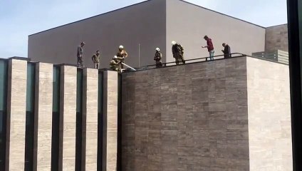 Atatürk Kültür Merkezi'nde yangın çıktı