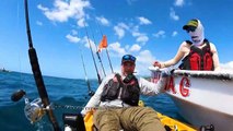 BIG GAME Offshore Fishing from Tiny Boats (CATCH & COOK) -- Field Trips Panama