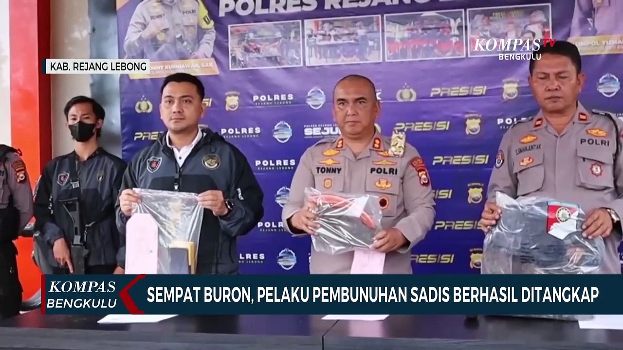 Sempat Buron, Pelaku Pembunuhan Sadis Berhasil Ditangkap