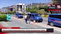 Göçmen kaçakçılarından gazetecilere 'Terörist mi çekiyorsunuz' tepkisi