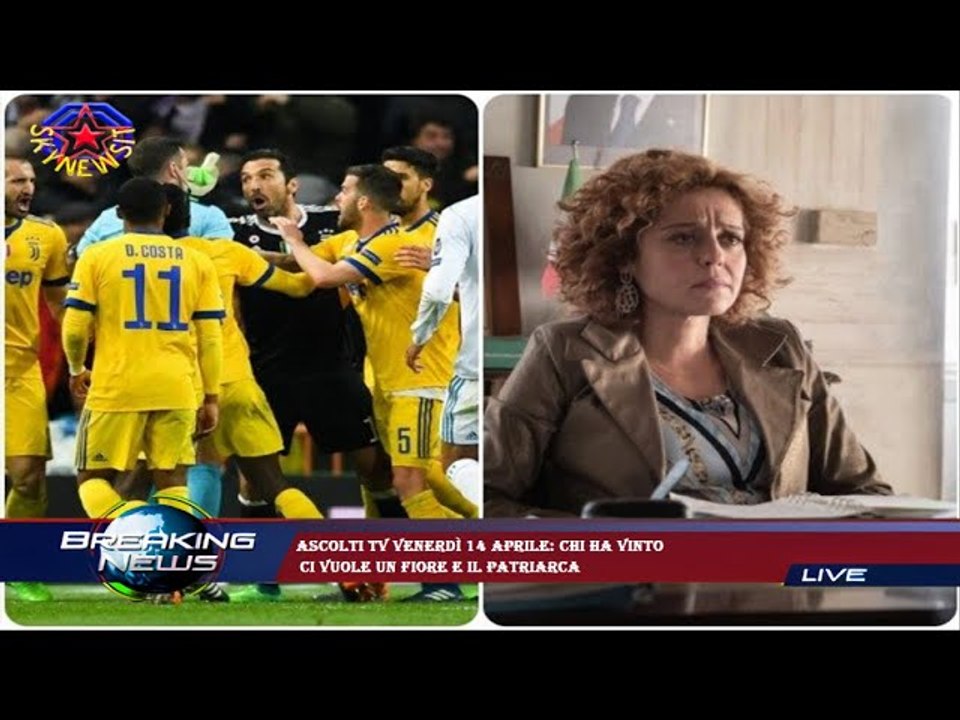 Ascolti tv venerdì 14 aprile: chi ha vinto  Ci vuole un fiore e Il Patriarca