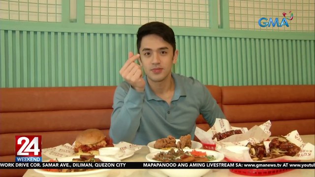 David Licauco, mabilis daw kumain at sumali pa dati sa speed eating challenge | 24 Oras Weekend