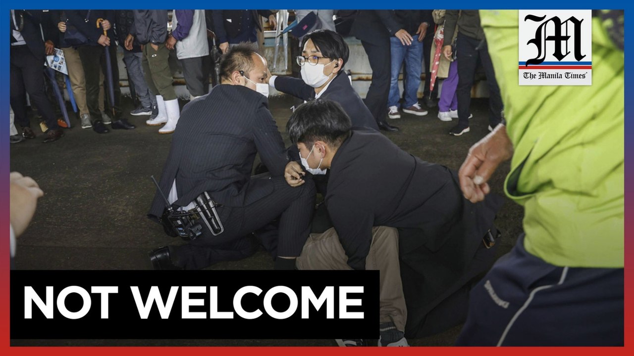 Explosion mars Kishida visit to Japanese port