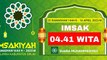 Imsakiyah Ramadhan 1444 H - 2023 H Wilayah Kabupaten Sinjai Hari Ke - 25