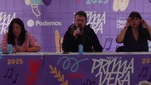 Iglesias defiende la unidad “a pesar de los insultos, los ninguneos y los desprecios”