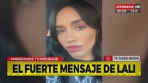 El fuerte mensaje de Lali en sus redes sociales