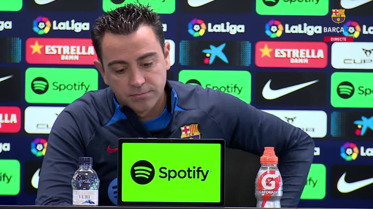 Xavi, directo y contundente hacia Gavi cuando le preguntan por el interés del Chelsea