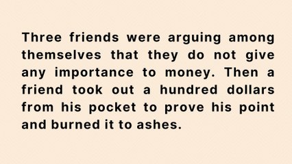 jokes | The importance of money | A best joke