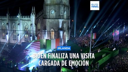 Emoción y diplomacia marcan el viaje de cuatro días de Biden a la isla de Irlanda