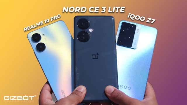 Nord CE 3 Lite vs iQOO Z7 vs realme 10 Pro Battery Drain & Performance Test