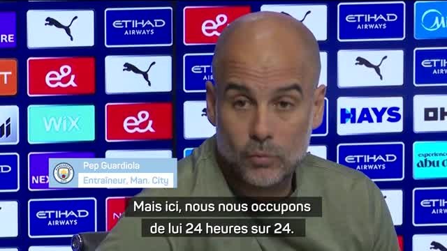 Man. City - Guardiola : Nous nous occupons de Haaland 24 heures sur 24
