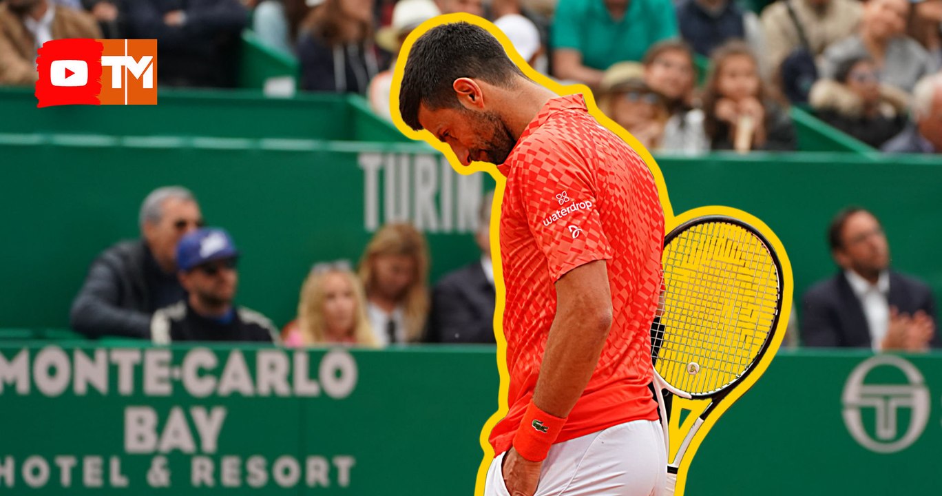 Du sourire à la frustration ! L'étrange semaine de Djokovic à Monte-Carlo