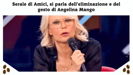 Serale di Amici, si parla dell'eliminazione e del gesto di Angelina Mango