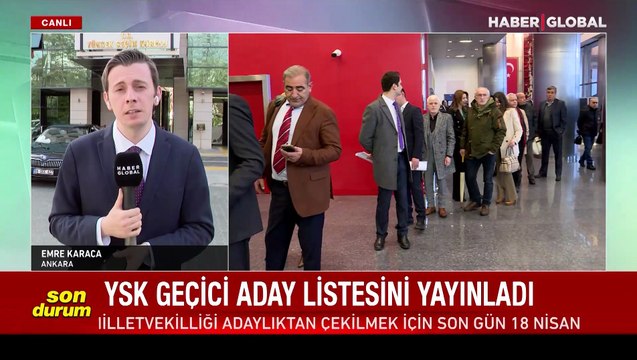 YSK geçici aday listesini yayımladı! İşte seçime katılacak partiler ve bağımsız aday sayısı