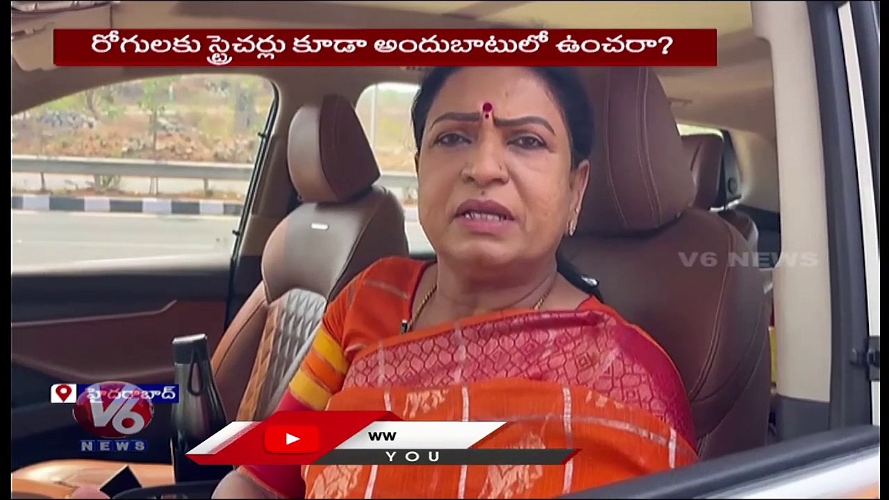 BJP Leader DK Aruna Reacts On Nizamabad Hospital Incident  _ V6 News (4)