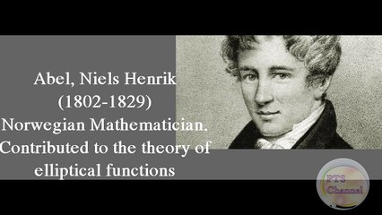 Abel, Niels Henrik