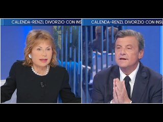 Lilli Gruber ridicolizza Calenda Le ricordo che per lei Meloni   , come gode il premier