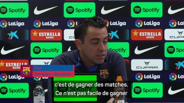 Barcelone - Xavi : Ils jouent leur vie dans ce championnat