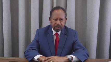 كلمة لرئيس الوزراء السوداني السابق عبدالله حمدوك حول الوضع بين الجيش والدعم السريع