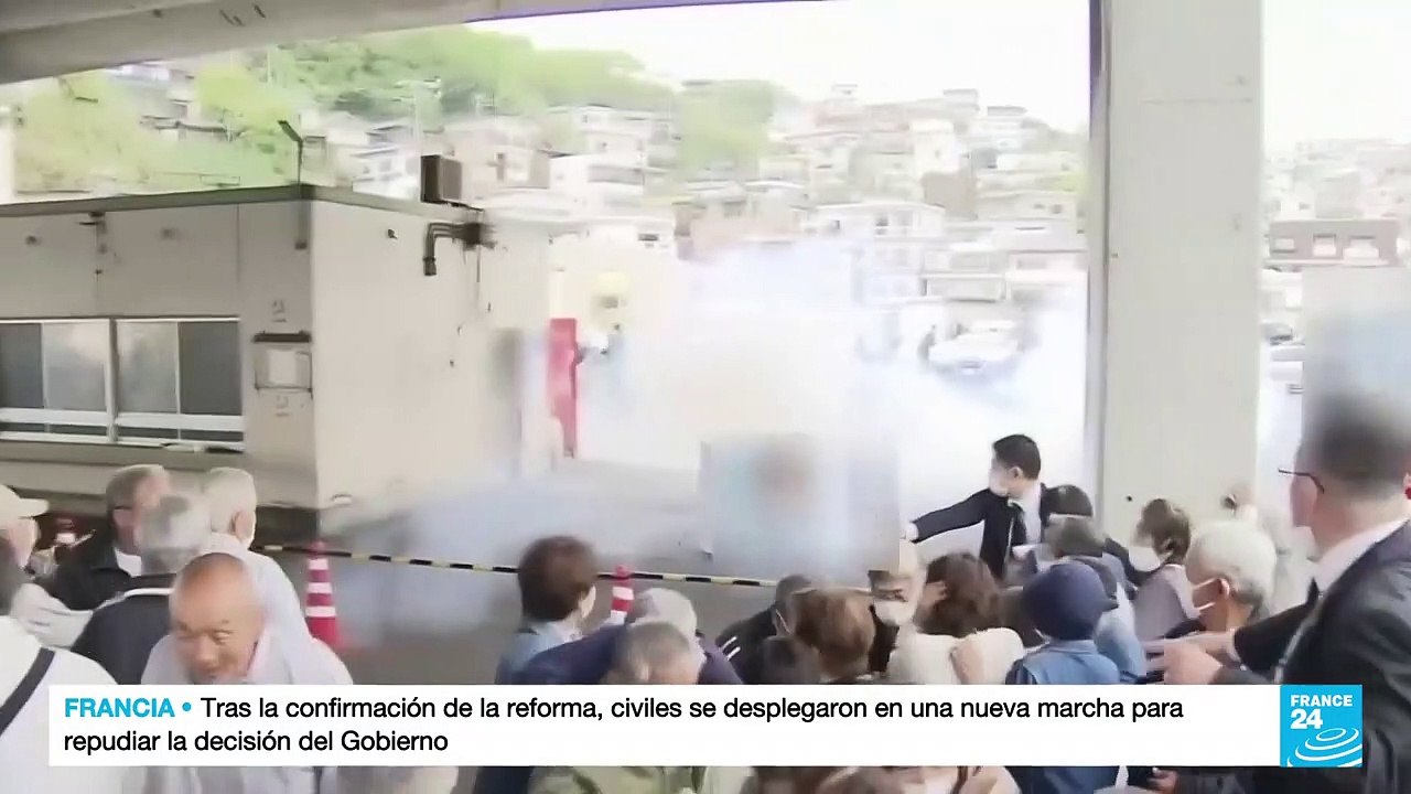 Japón: explosión en mitin político del premier Fumio Kishida
