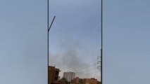 قصف جوي في سماء العاصمة الخرطوم