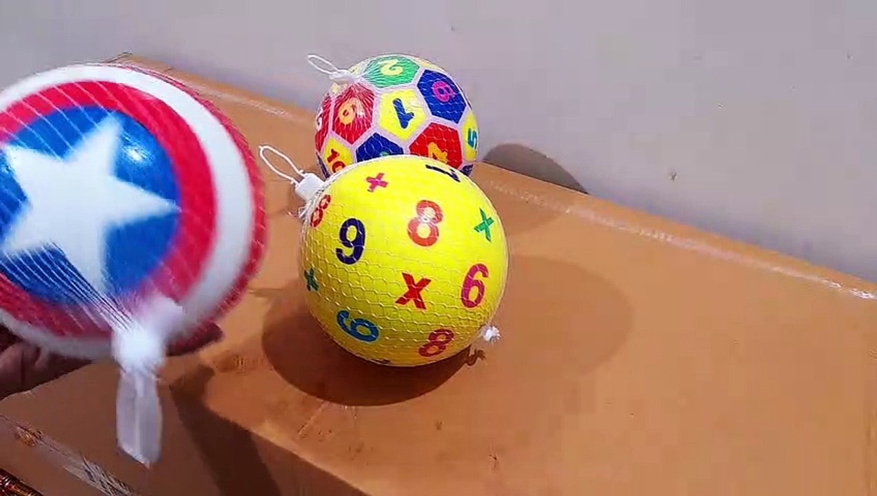 Unboxing and Review of Mini Balls Sports Basketball Baseball for Fun Indoor Outdoor Practice Crazy Bouncy Balls Training Soft Balls Kids Toy Pets