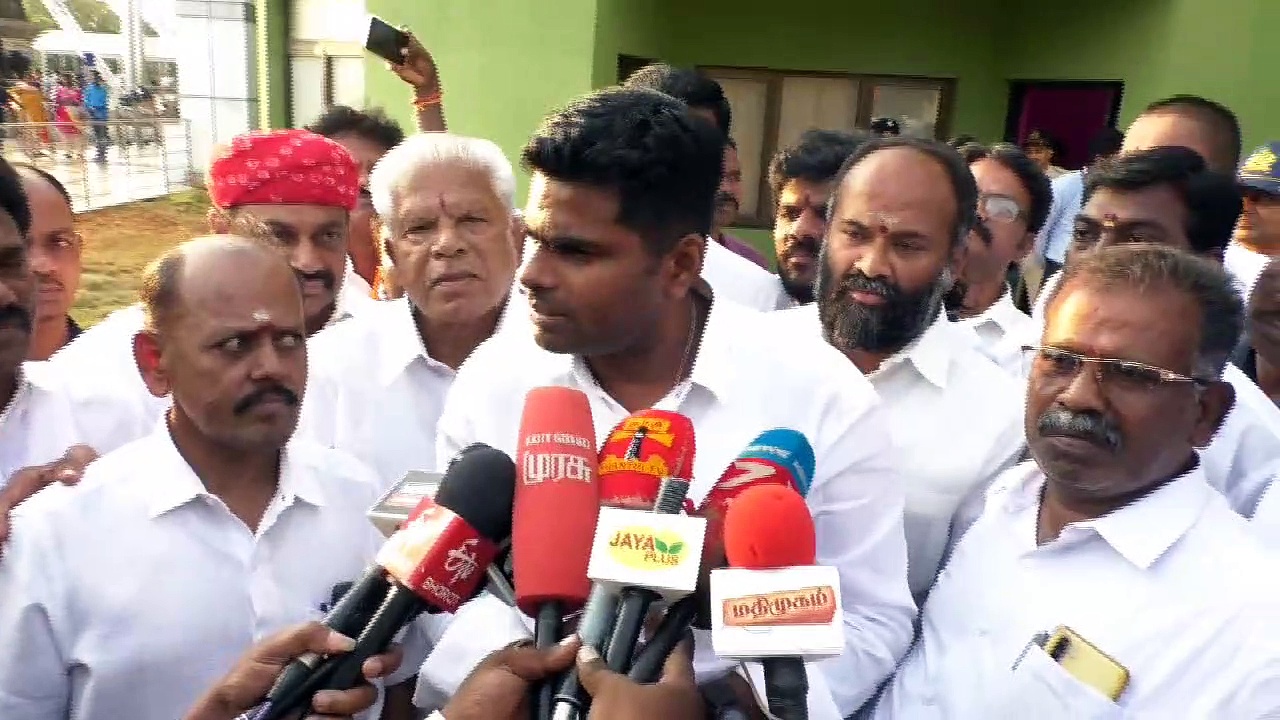 எங்கள் சொத்து இல்லை என்று திமுக அமைச்சர்கள் சொல்லவே இல்லையே - எகிறி அடிக்கும் அண்ணாமலை