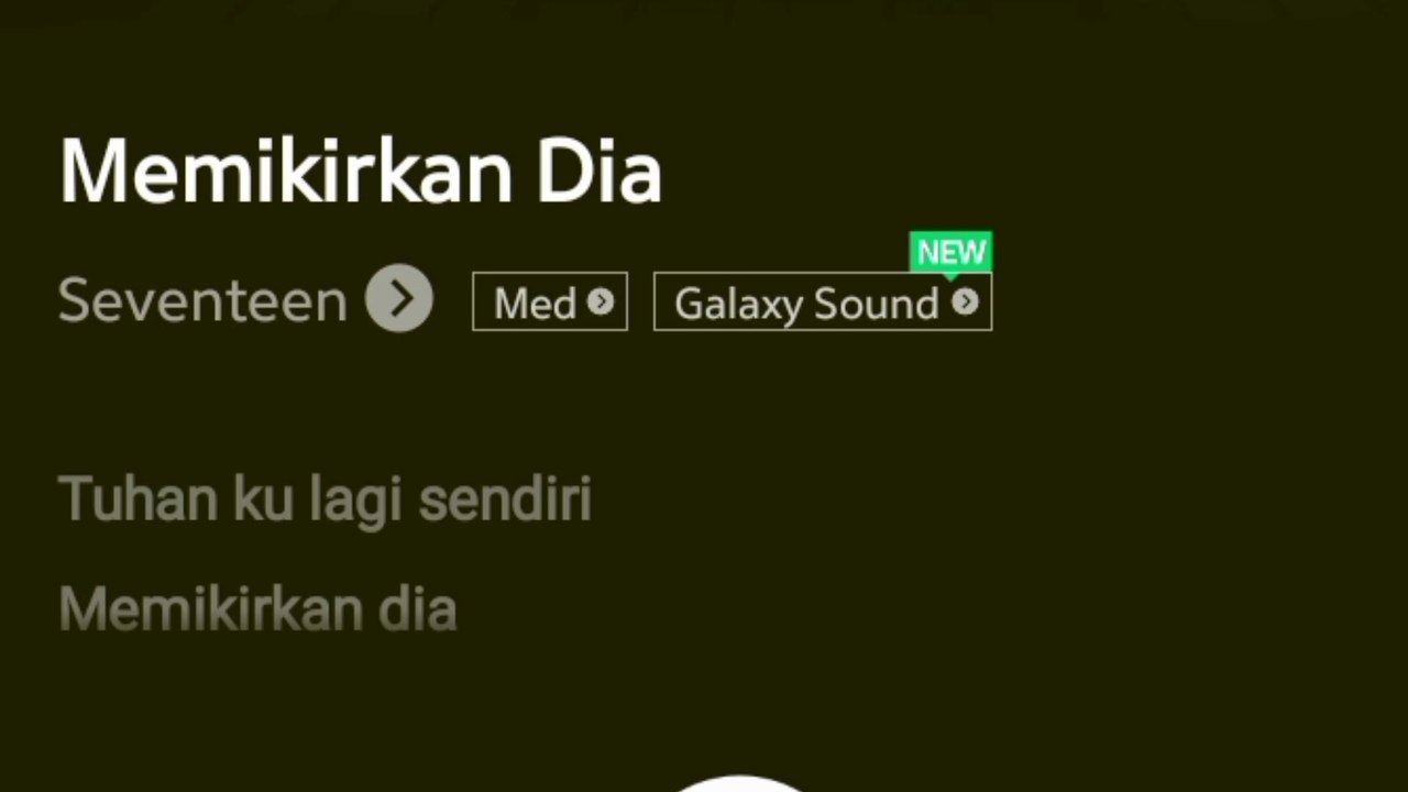 seventeen - memikirkan dia