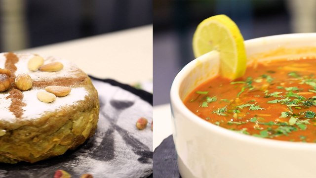 Harira marocaine , Bastilla Marocaine au poulet - Koujinetna hakka Romdhan 2 EP 23