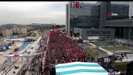 Kocaeli Şehir Hastanesi'ni Cumhurbaşkanı Erdoğan açtı