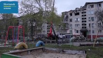 Ascienden a 11 las víctimas mortales del ataque ruso en Sloviansk