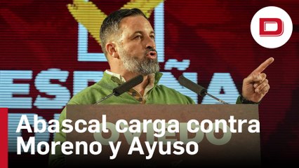 Abascal carga contra Moreno y Ayuso por defender la Agenda 2030