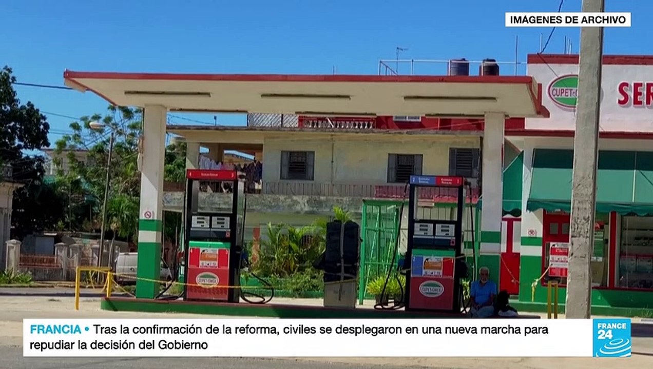 Cuba: presidente Diaz-Canel culpa a aliados por escasez de combustible