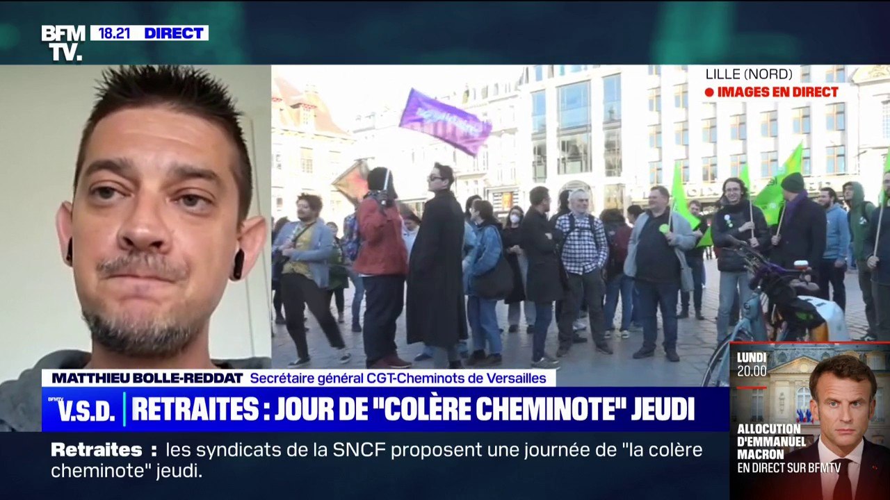 Réforme des retraites promulguée: la CGT-Cheminots, Unsa, Sud-Rail et CFDT-Cheminots appellent à "une journée de colère" ce jeudi