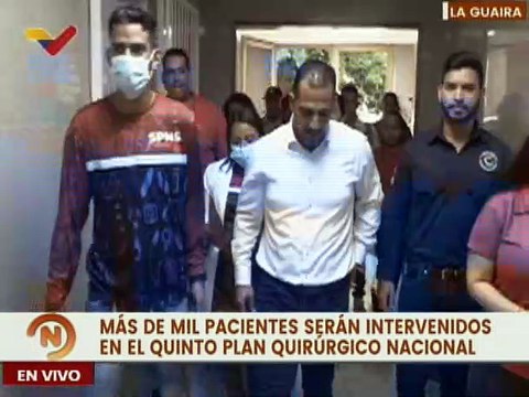 La Guaira | Un total de 1.097 pacientes serán atendidos en el 5to Plan Quirúrgico Nacional