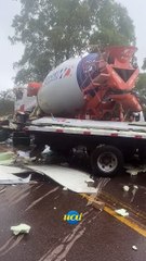 Acidente com morte interdita trecho da BR-356, em Itabirito