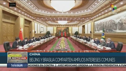 Presidente Xi Jinping sostuvo conversaciones con su par de Brasil