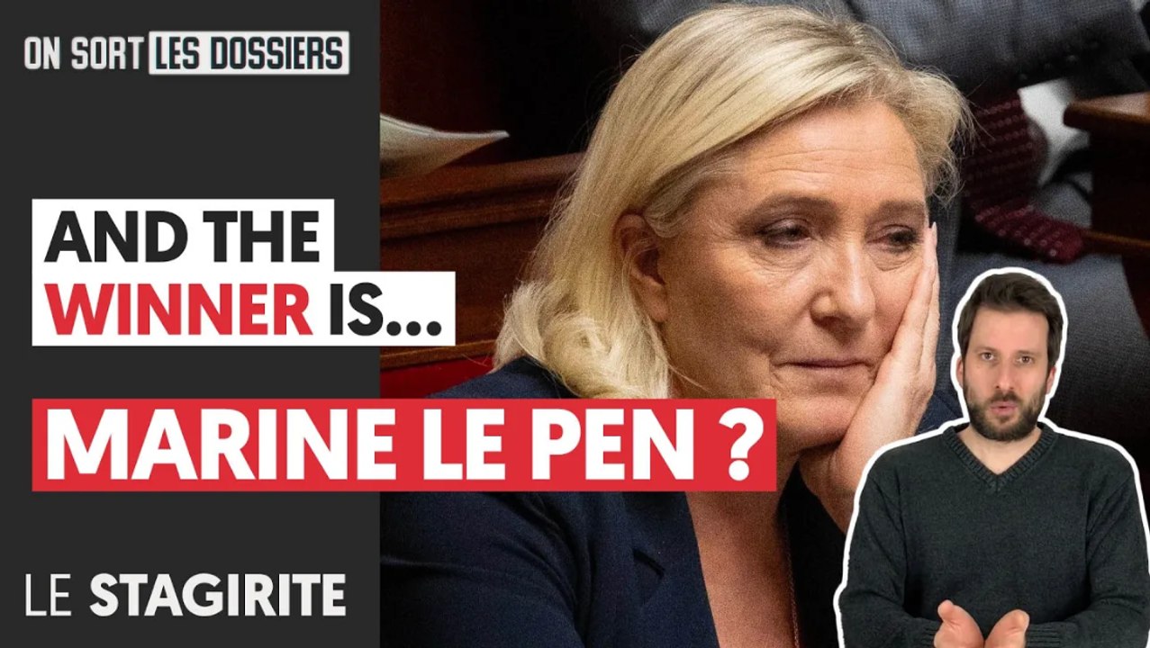 AND THE WINNER IS... MARINE LE PEN _