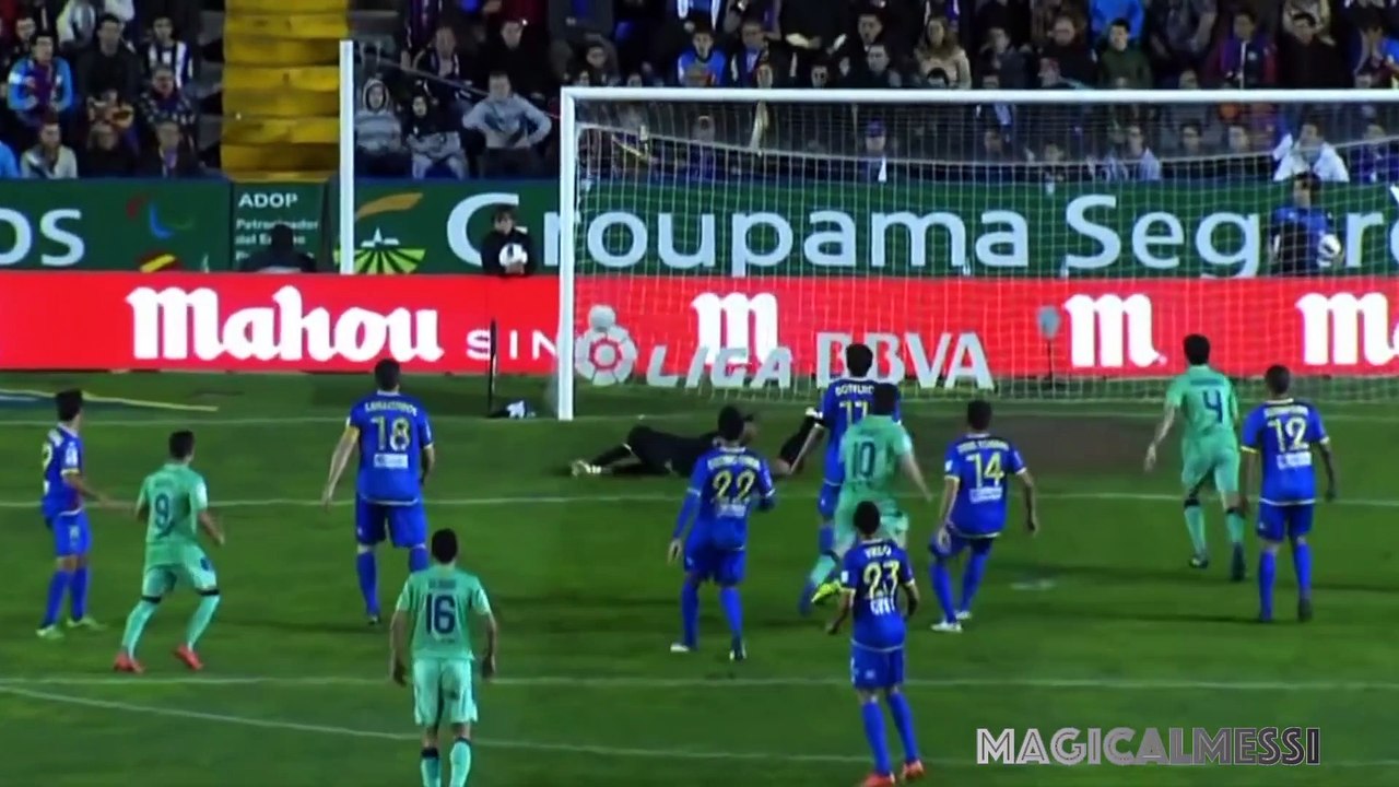Lionel Messi - One Touch Finish - Top 20 Goals - HD