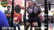 TexasStrong  _ Womens High School Powerlifting _ Squat _ S&S Lady Rams Invitational 2019
